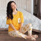 QALBEENA FLORAL SLEEPWEAR