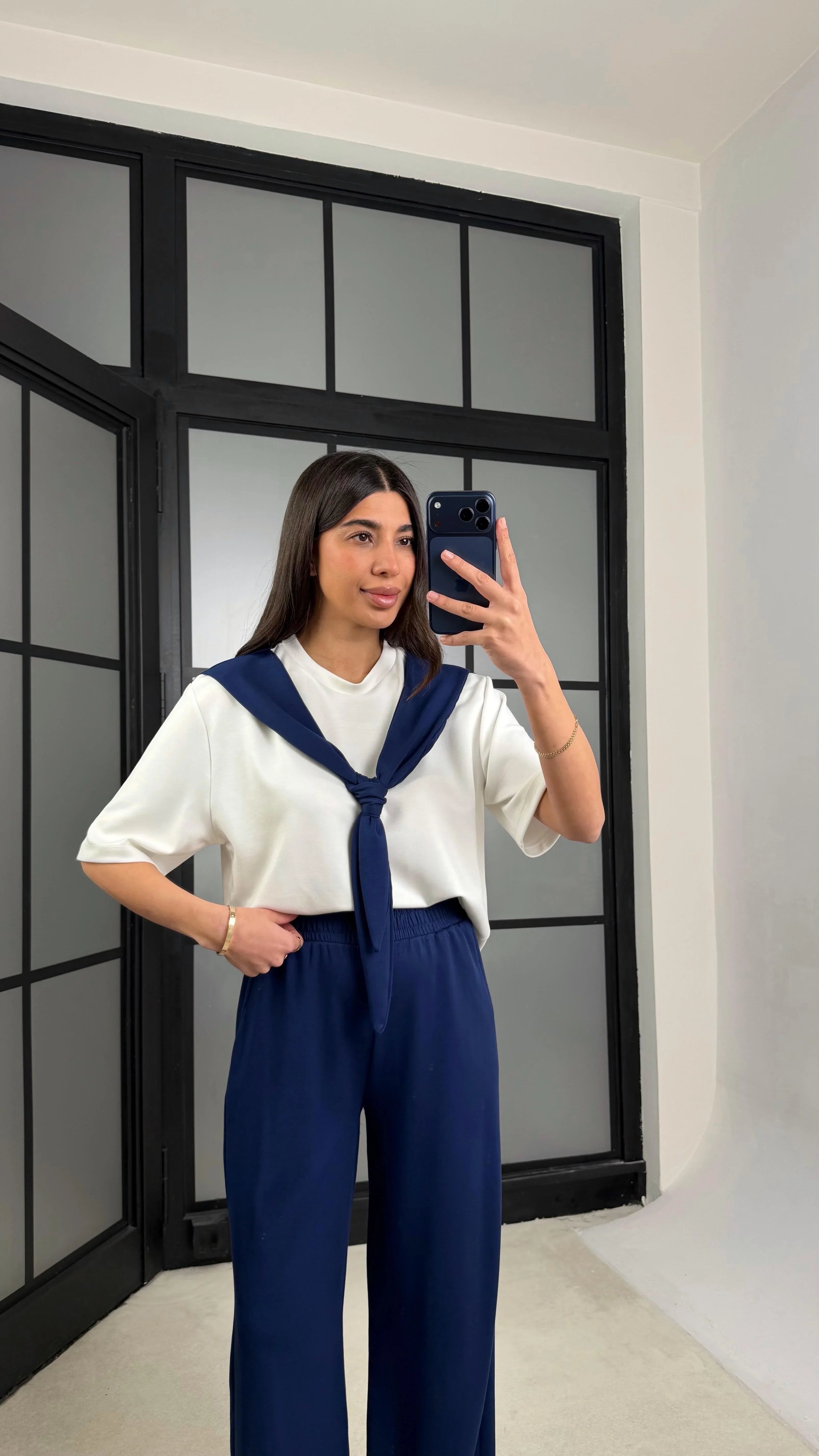 Tie & Draped Co-Ord Set