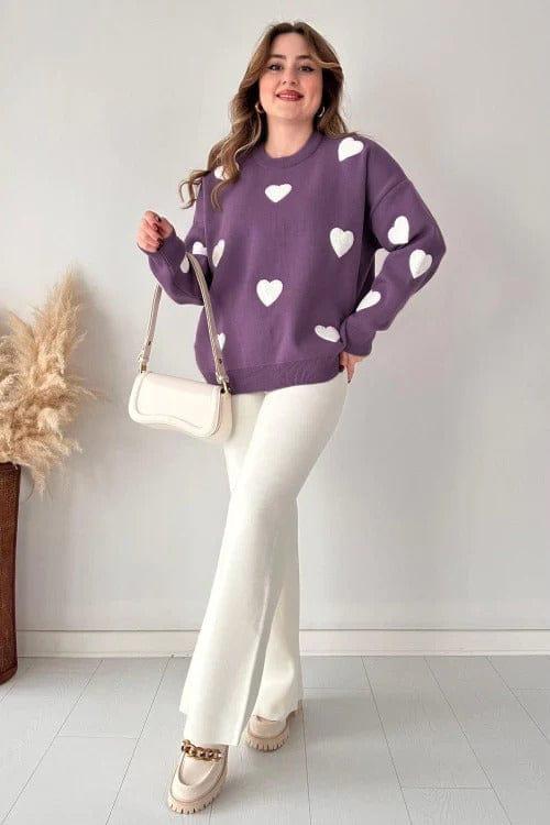 Heart Track Suit Two piece