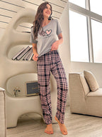QALBEENA DOUBLE HEARTED NIGHTWEAR