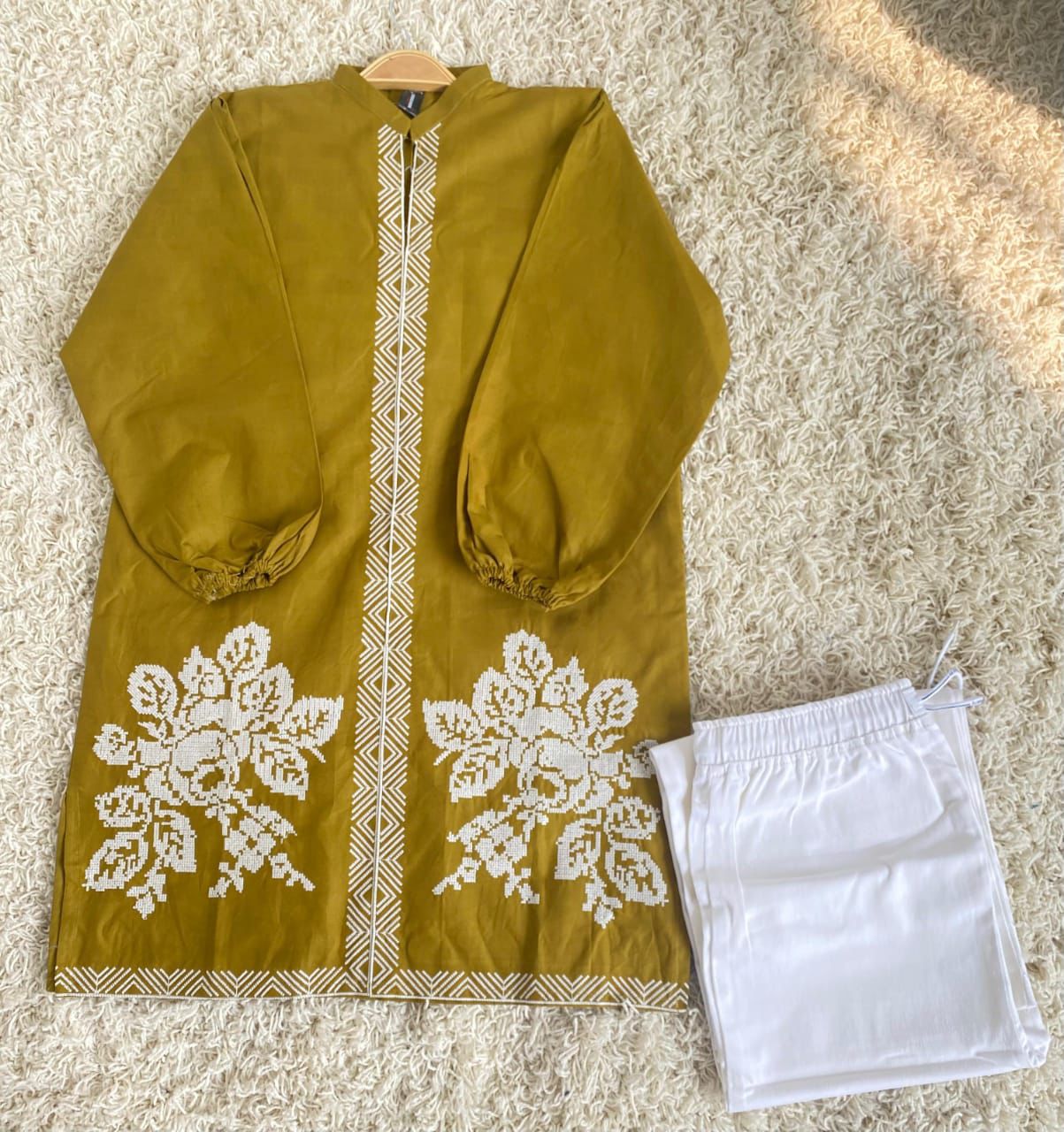 Zarqash – Cotton Embroidered 2PCS