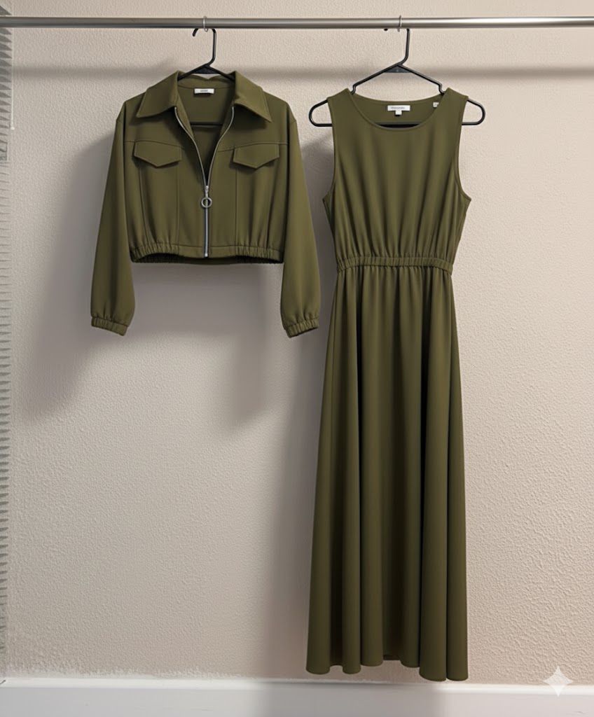 QALBEENA ZIPER COATY MAXY