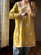Qalbeena Embroided Indian Kurti