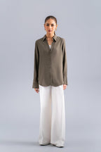 Grey Button Down Shirt