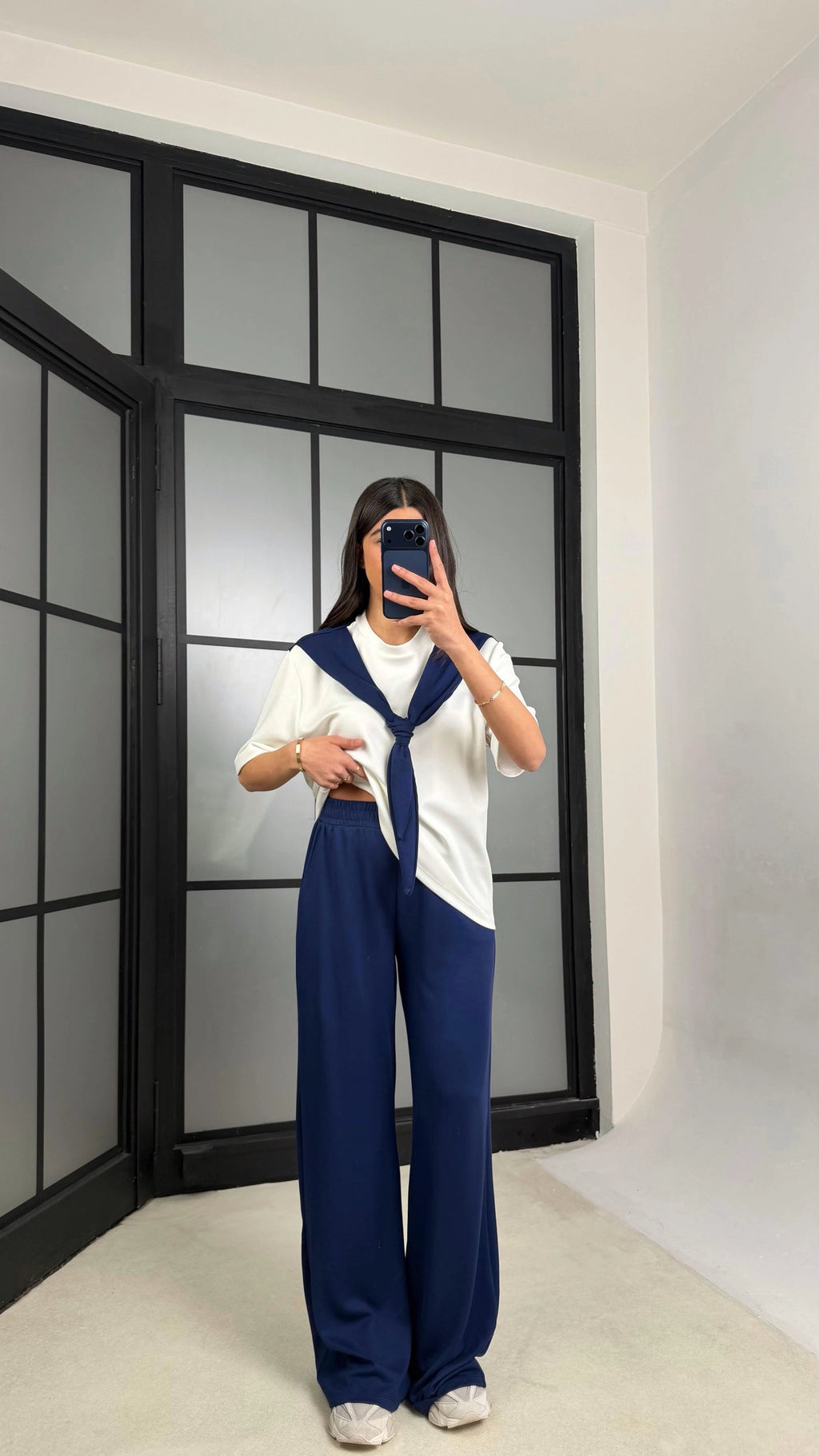 Tie & Draped Co-Ord Set