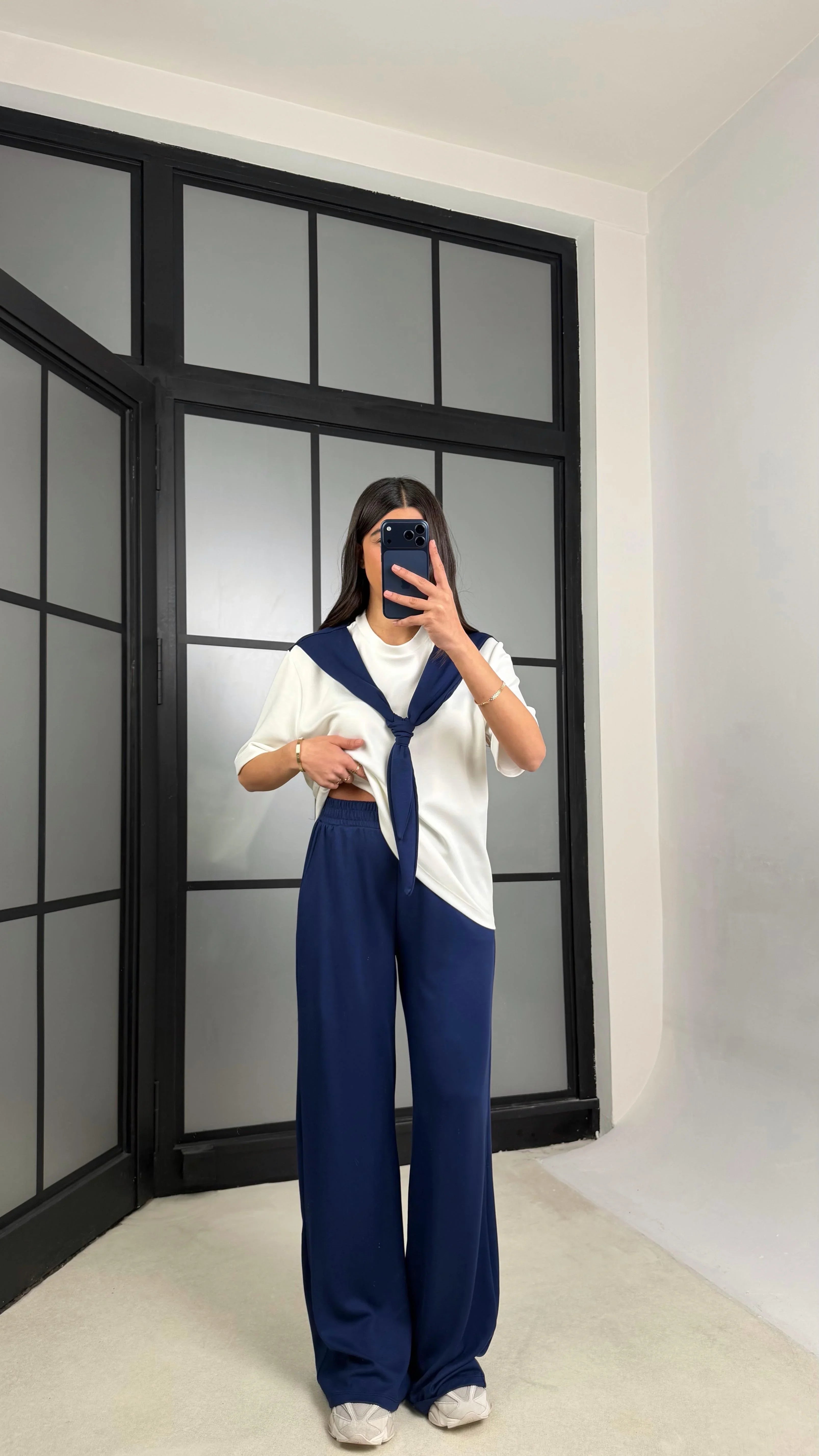 Tie & Draped Co-Ord Set