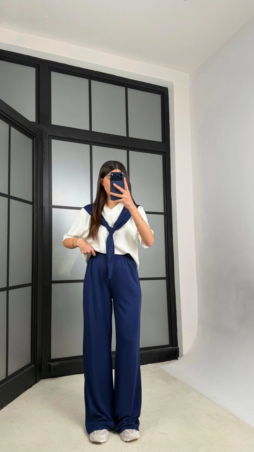 Tie & Draped Co-Ord Set