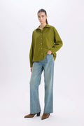 Green Button Down Shirt