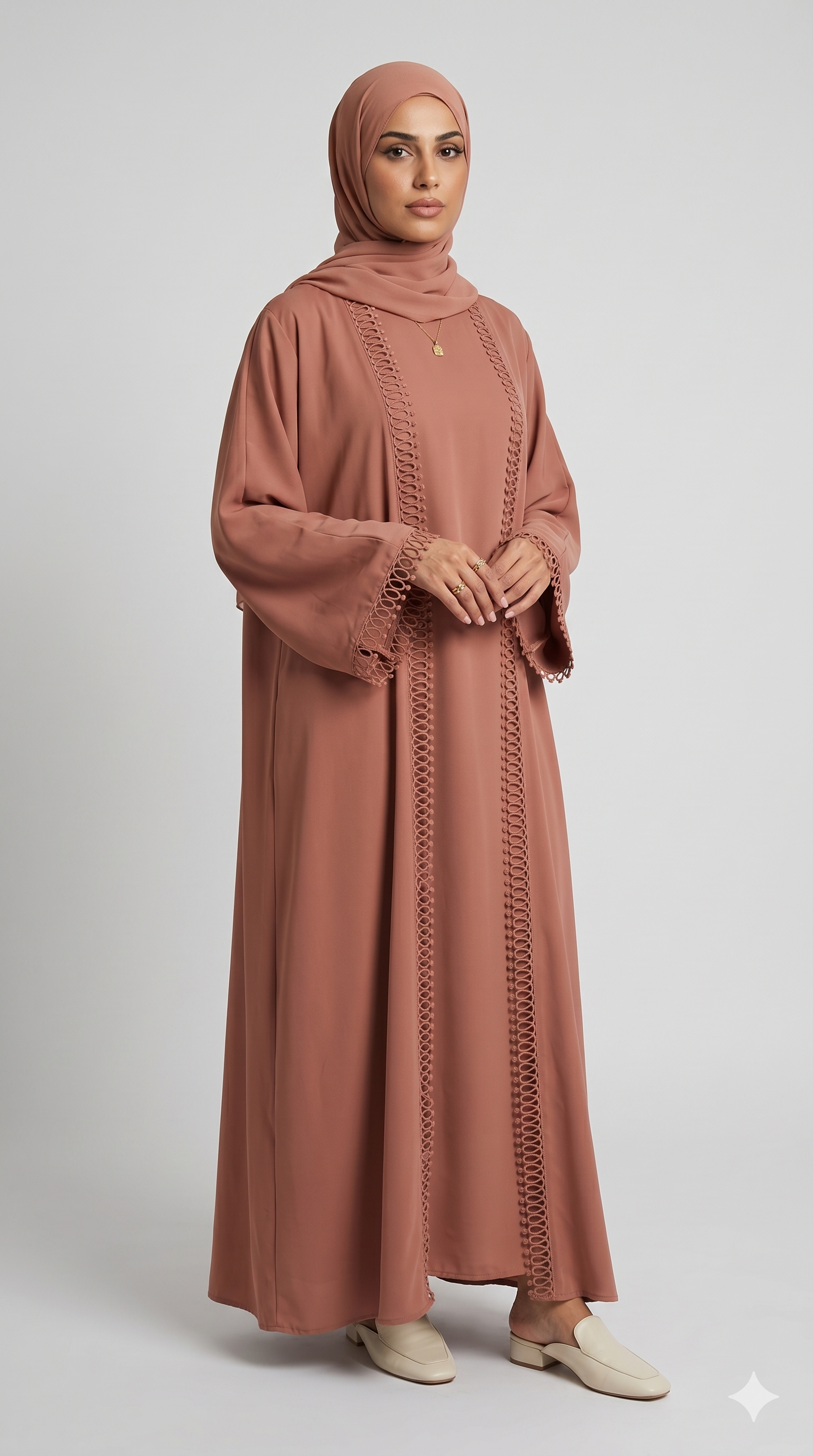Nida Al-Luxe Abaya With Stoller