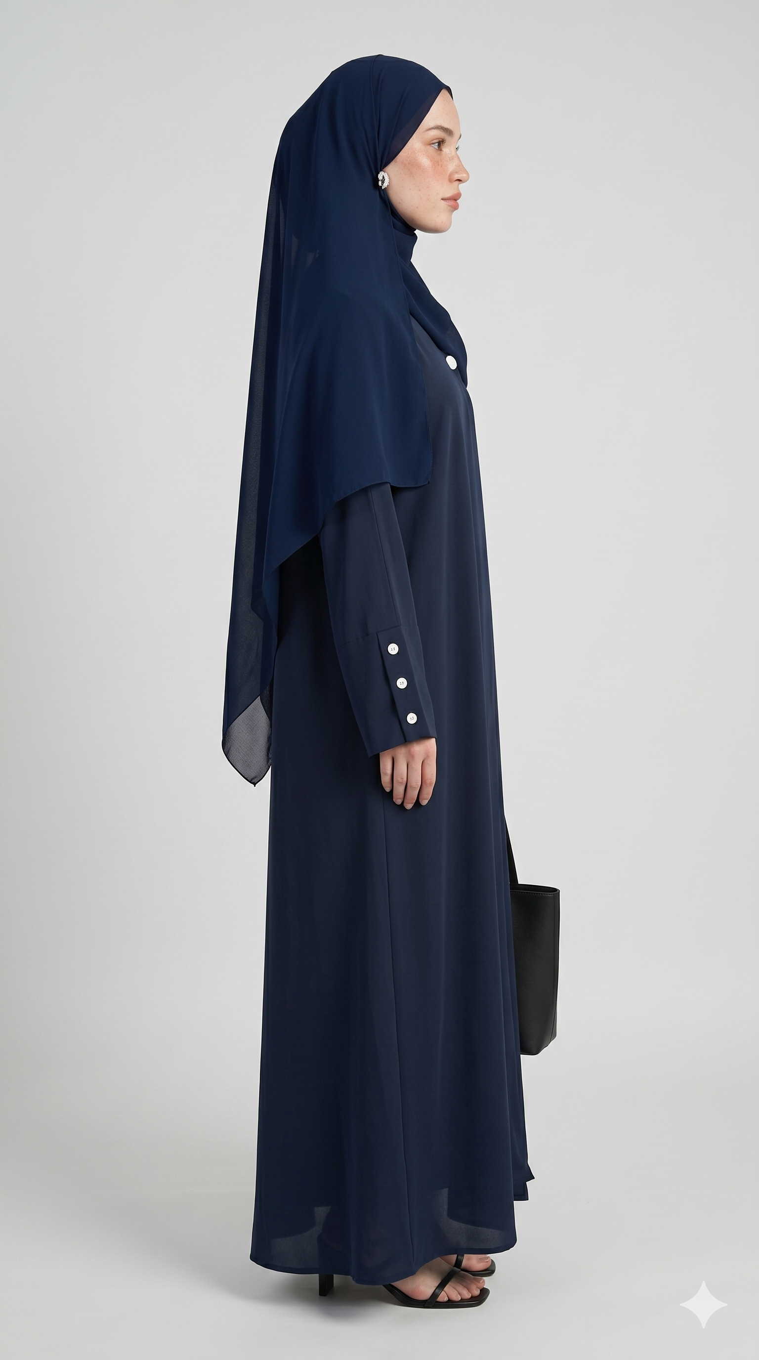 Noor-e-Navi Abaya with stoller