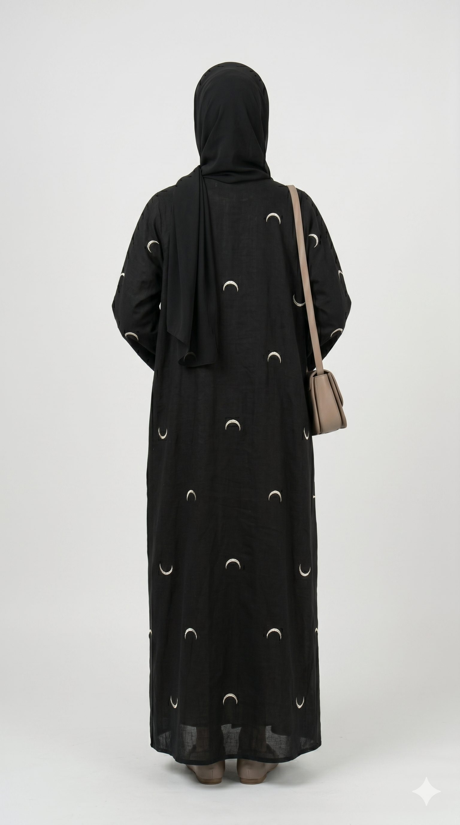 Moon Abaya – Double Layer Luxe with stoller