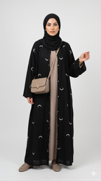 Moon Abaya – Double Layer Luxe with stoller