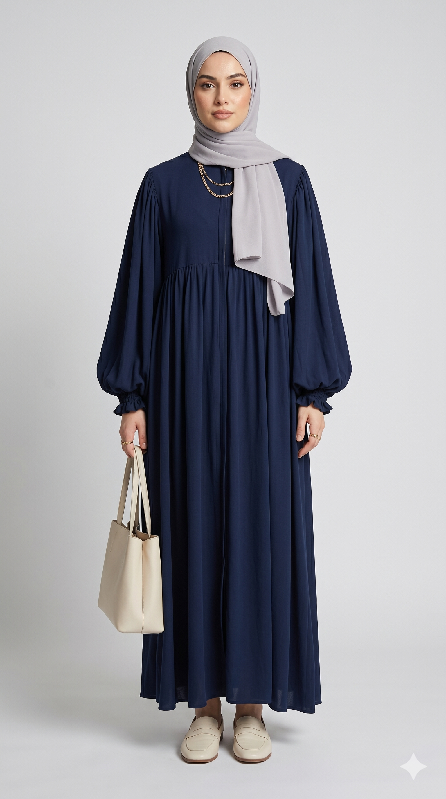 Sapphire Abaya With Stoller