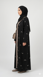 Moon Abaya – Double Layer Luxe with stoller