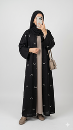 Moon Abaya – Double Layer Luxe with stoller