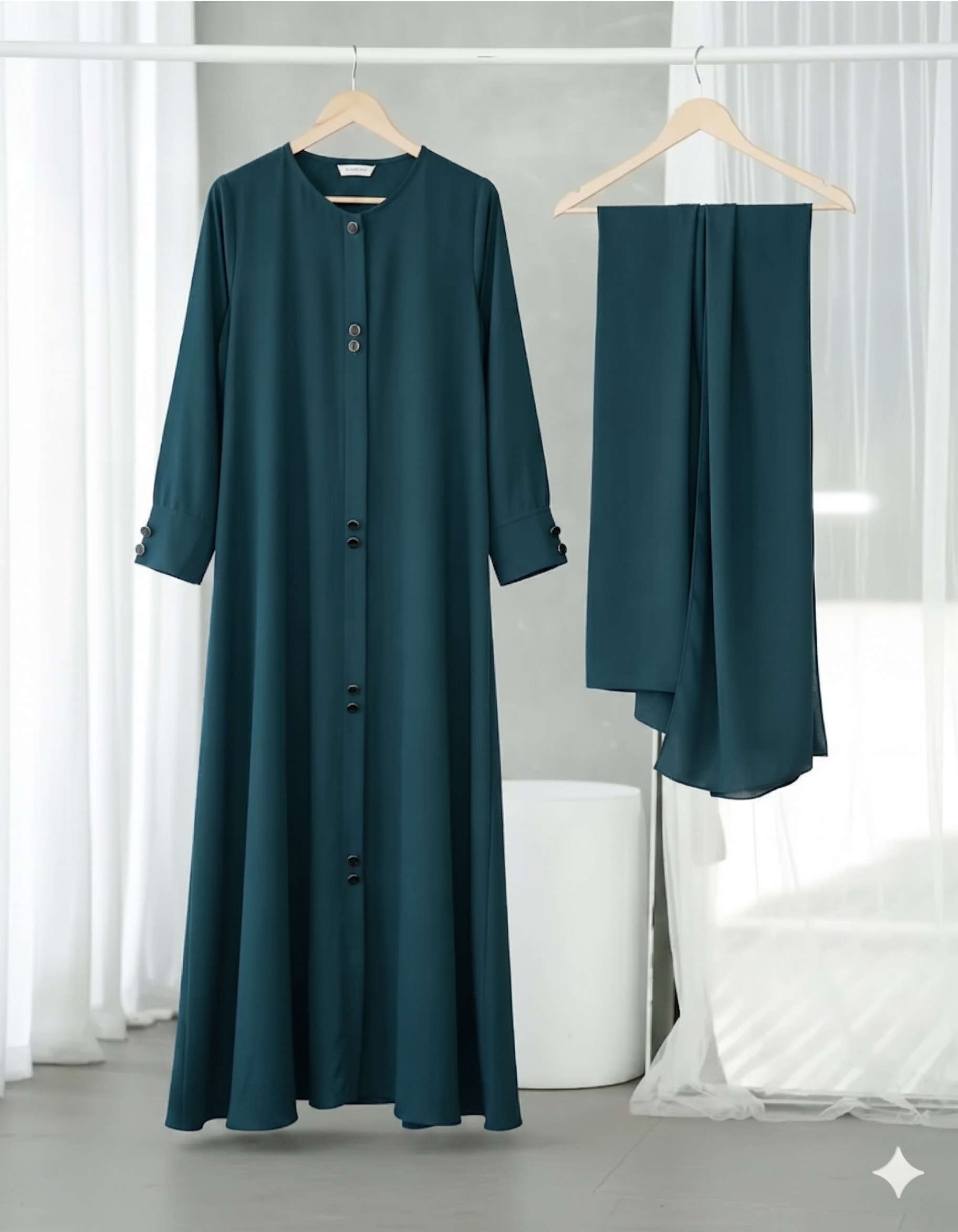 Mirha Abaya With Stoller