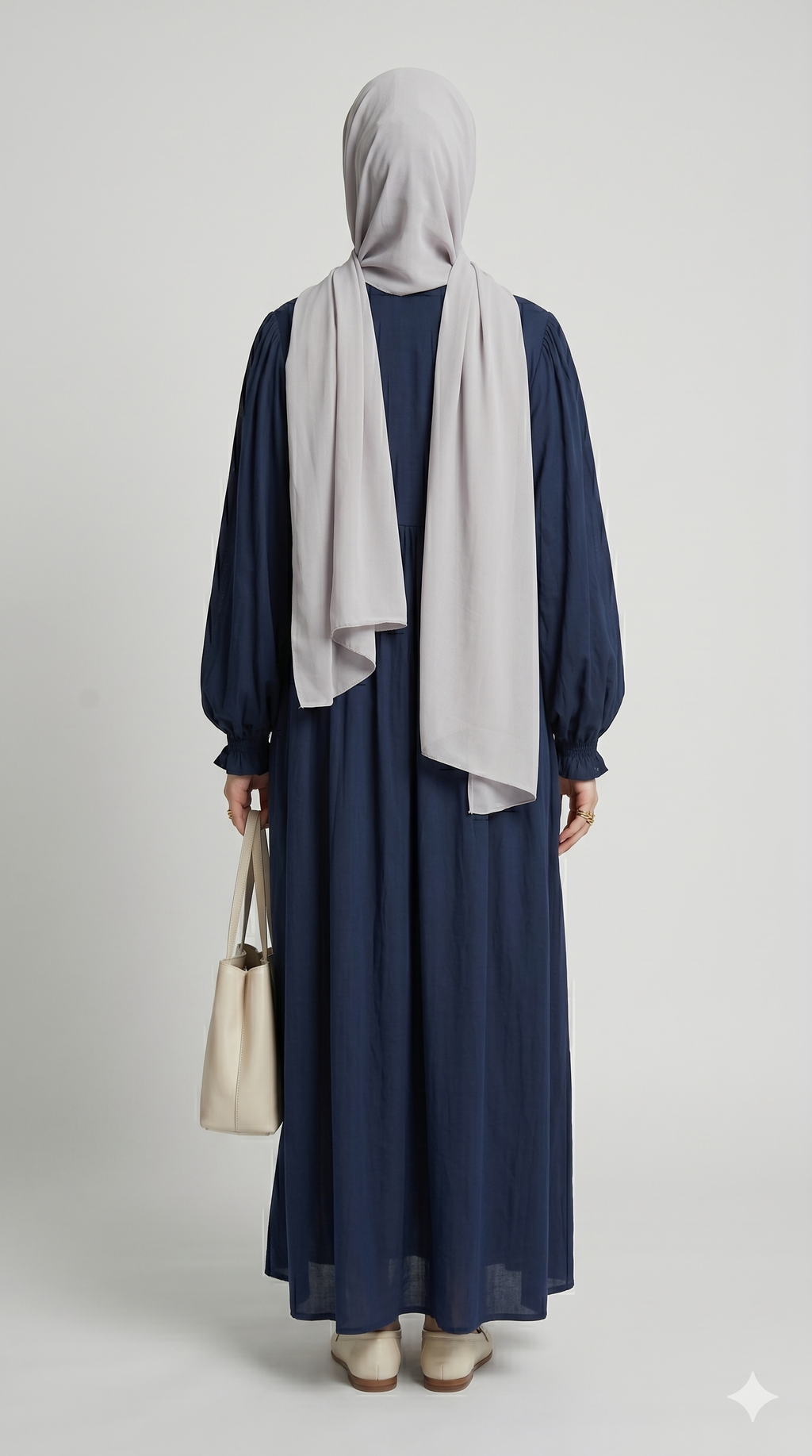 Sapphire Abaya With Stoller