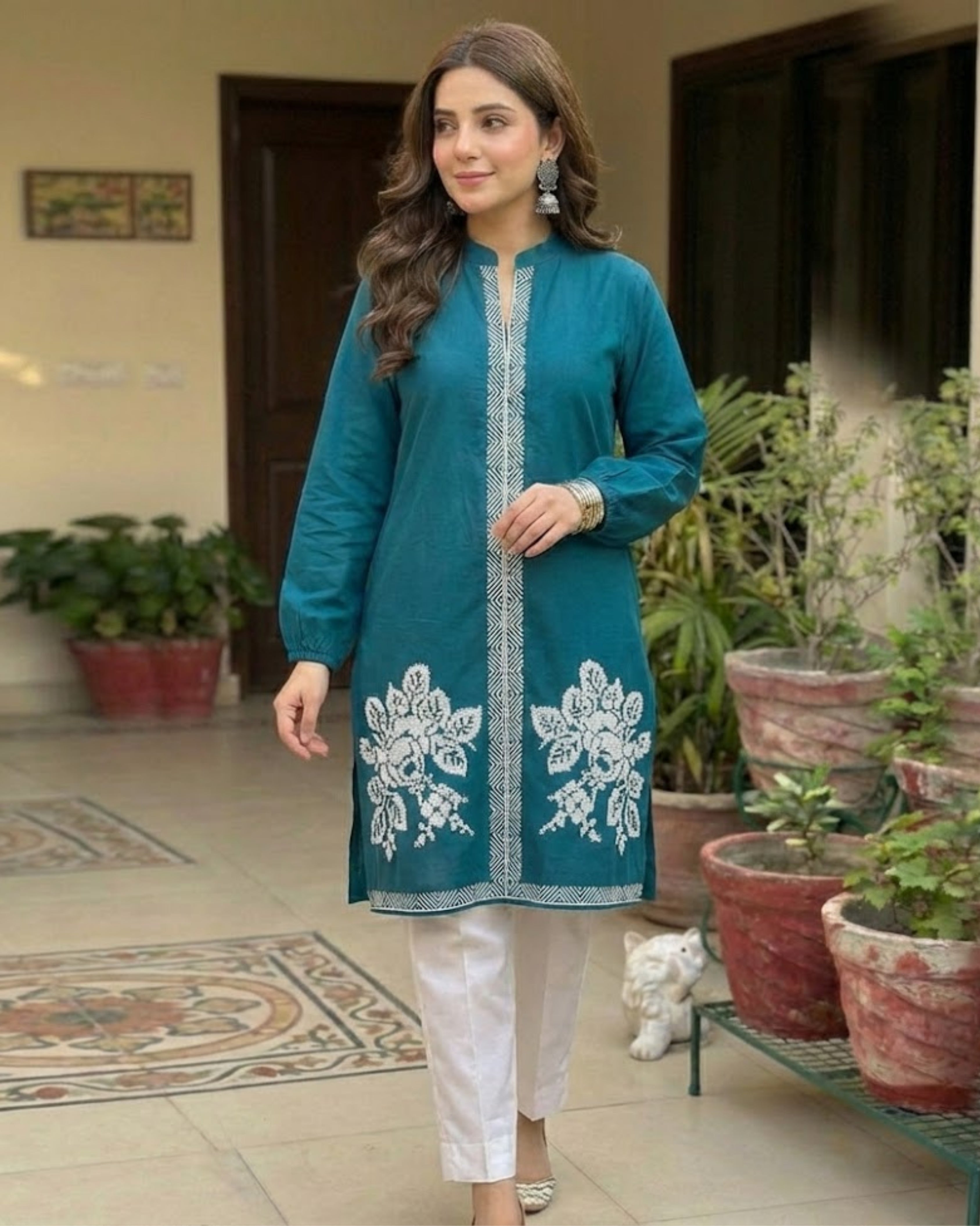 Zarqash – Cotton Embroidered 2PCS