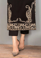 Zari Noir Longline 3-Piece