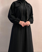 Winter Fleece Zipper Coati Maxi