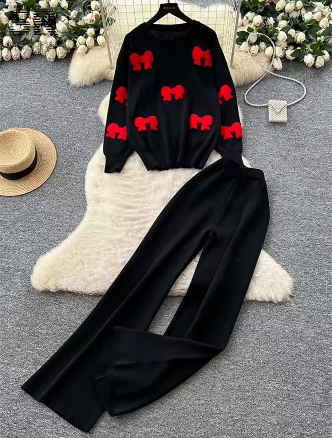 Ribbon winter Cordset