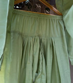 Qalbeena Pista Farshi RawSilk