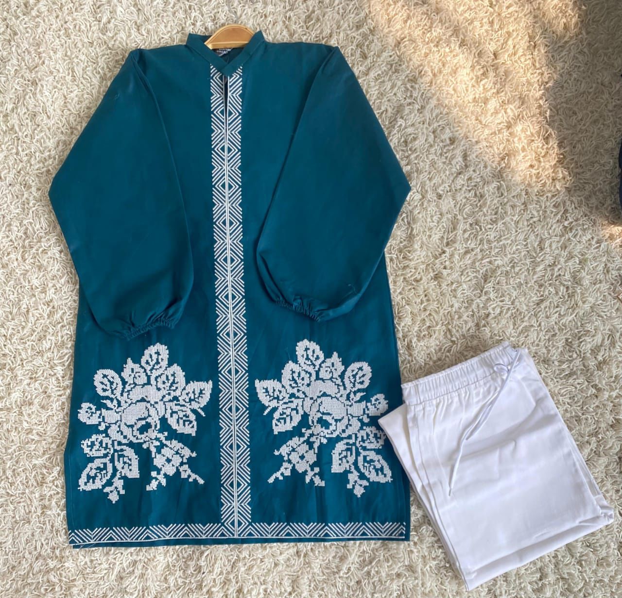 Zarqash – Cotton Embroidered 2PCS