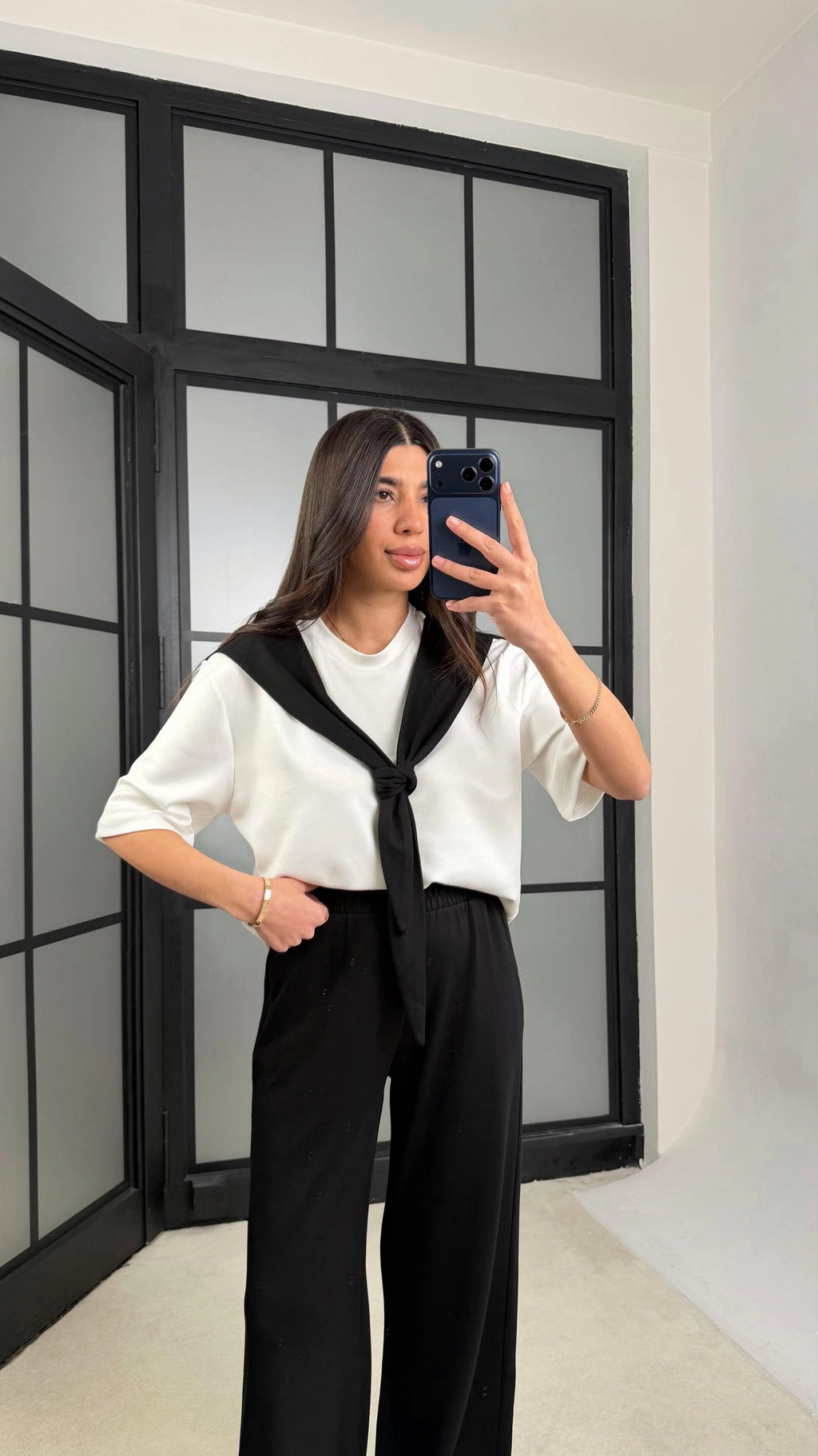 Tie & Draped Co-Ord Set