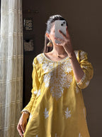 Qalbeena Embroided Indian Kurti