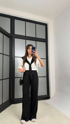 Tie & Draped Co-Ord Set