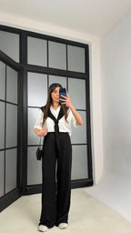 Tie & Draped Co-Ord Set