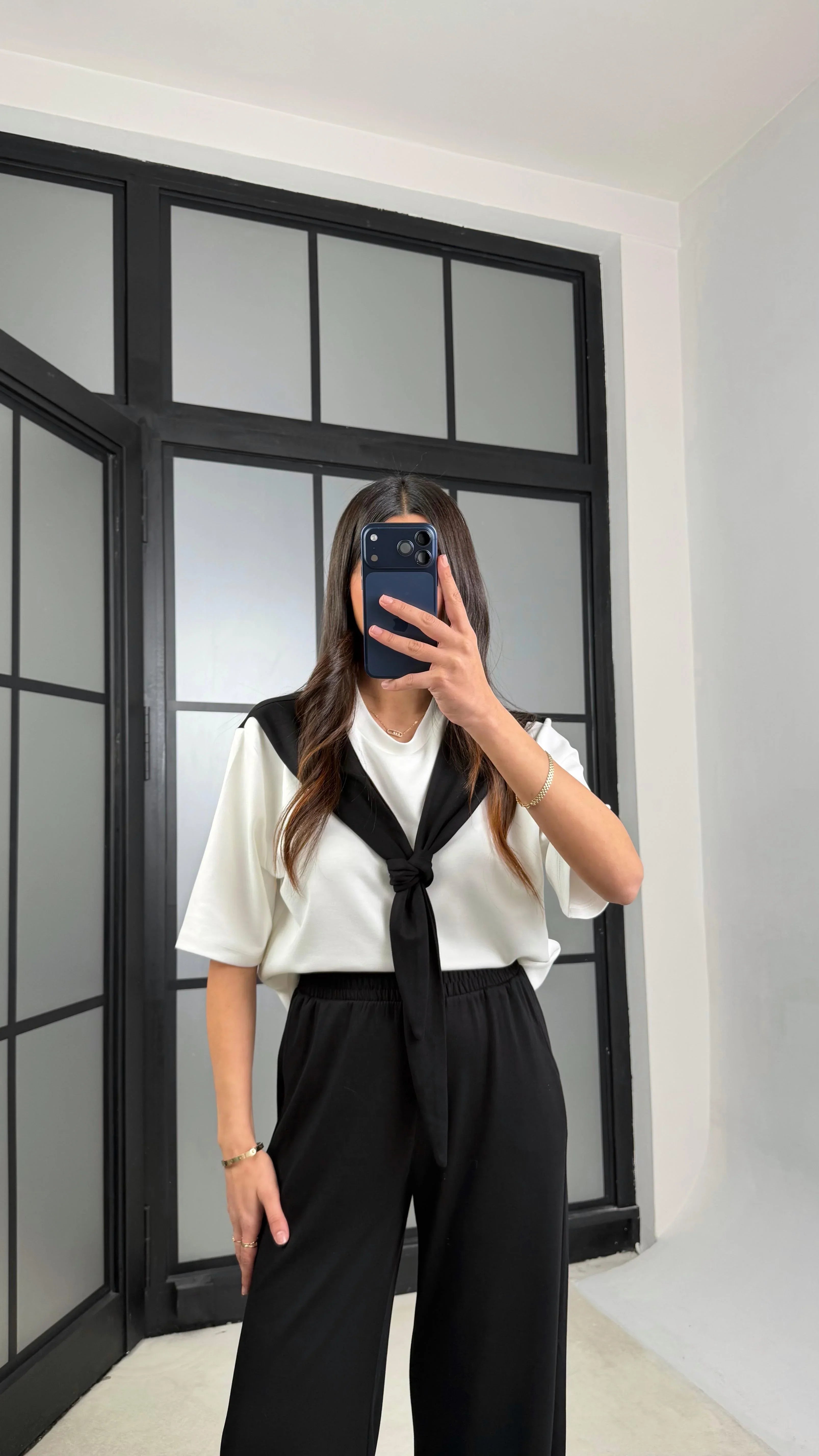 Tie & Draped Co-Ord Set