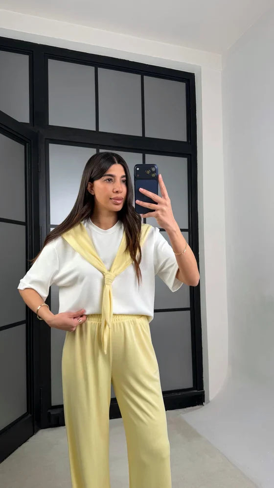 Tie & Draped Co-Ord Set