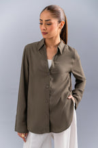 Grey Button Down Shirt