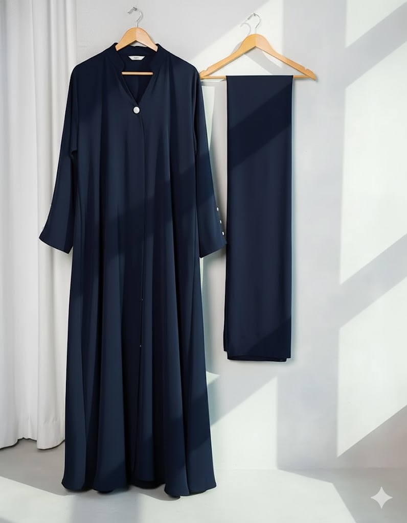 Noor-e-Navi Abaya with stoller