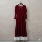 FAIRYTALE VELVET PUFFY MAXI